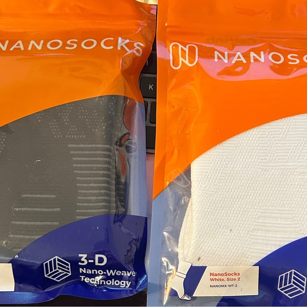 NanoSocks compression socks set of 2 pair